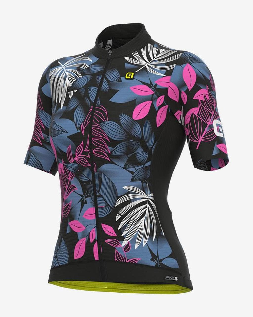 Maillot Alé PRS Garden manche courte noir bleu rose femme - S