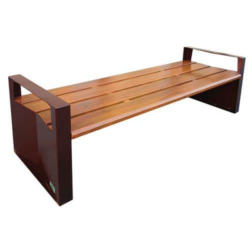 Banquette Moderne H:590 Bois Tropical